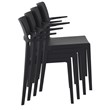 Compamia Plus Arm Chair in Black