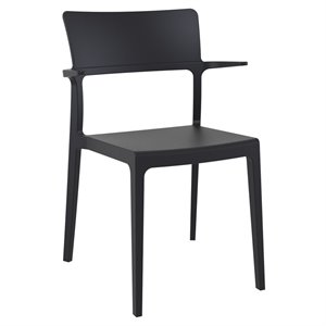 Compamia Plus Arm Chair in Black