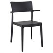 Compamia Plus Arm Chair in Black