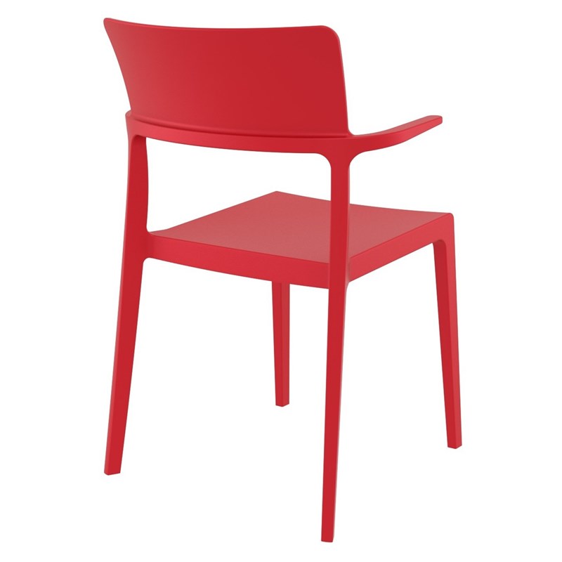 Compamia Plus Arm Chair in Red