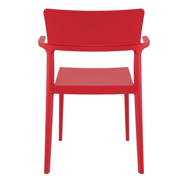 Compamia Plus Arm Chair in Red