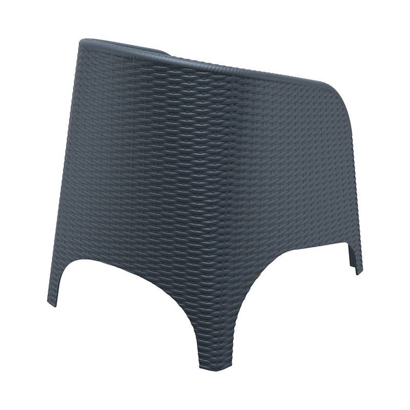 Compamia Aruba Outdoor Chair in Dark Gray