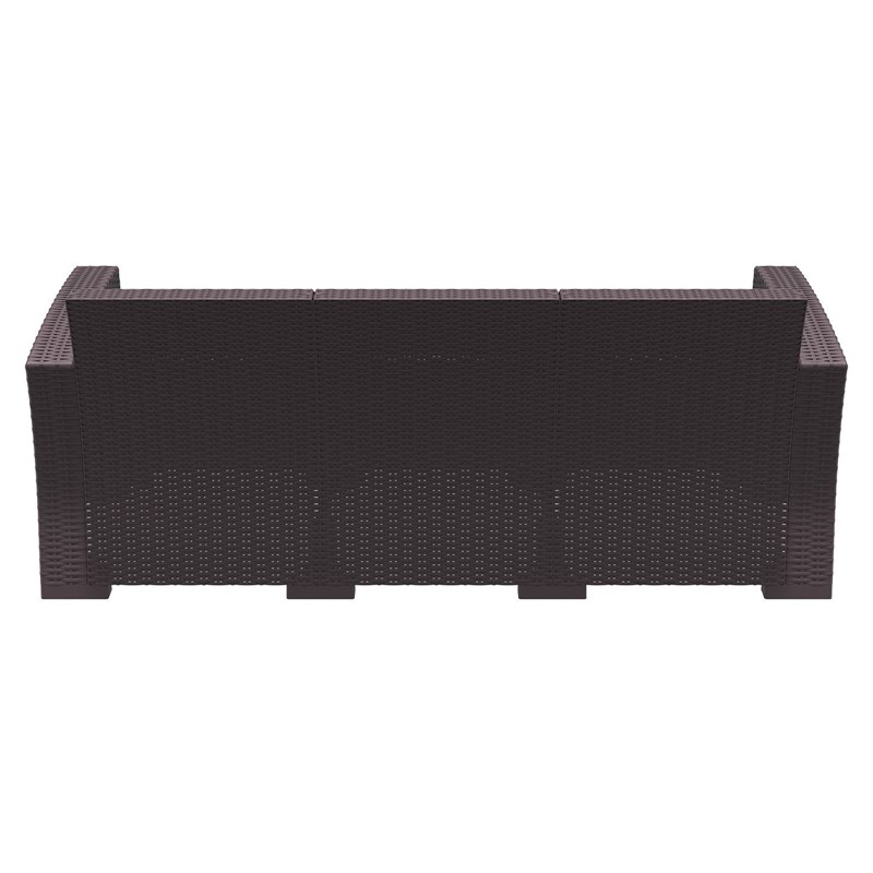 Compamia Monaco Outdoor Sofa in Brown with Cushion
