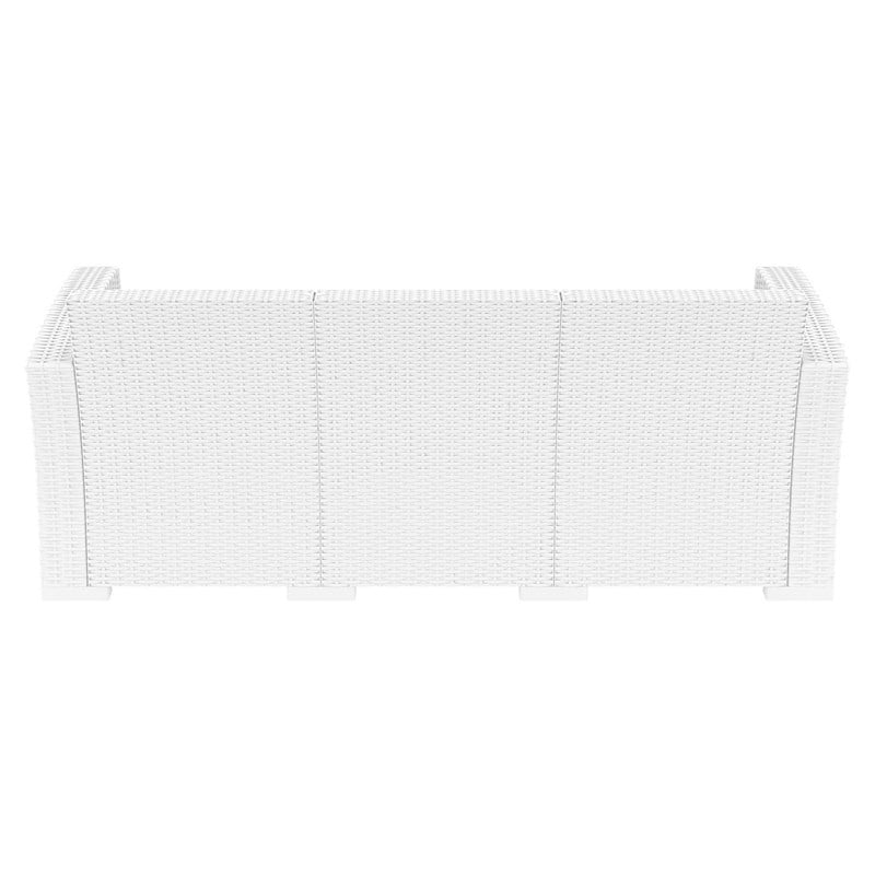 Compamia Monaco Outdoor Sofa in White with Cushion