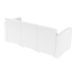 Compamia Monaco Outdoor Sofa in White with Cushion