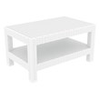 Compamia Monaco 4 Piece Outdoor Sofa Set in White with Cushion