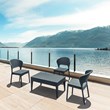 Compamia Miami Coffee Table in Dark Gray