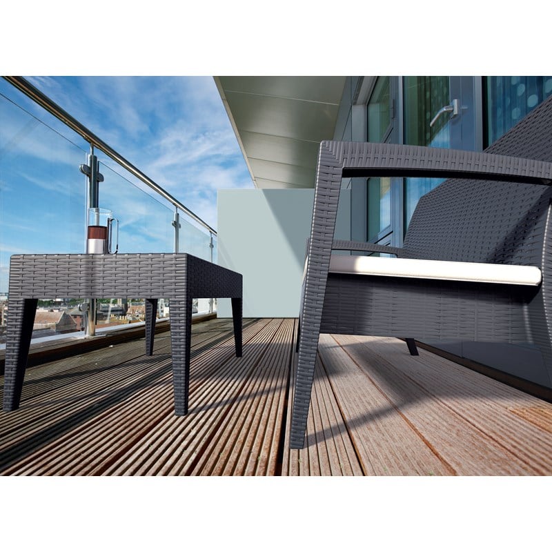 Compamia Miami Coffee Table in Dark Gray