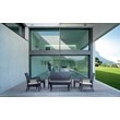 Compamia Miami 6 Piece Patio Sofa Set in Dark Gray