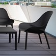 Compamia Sky Patio Chair in Black