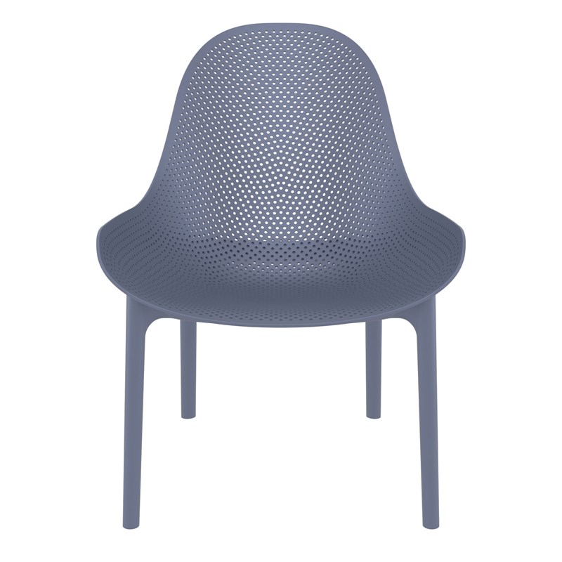 Compamia Sky Patio Chair in Dark Gray