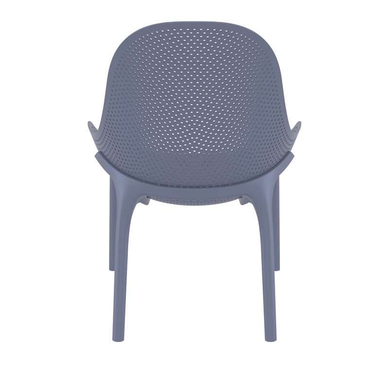 Compamia Sky Patio Chair in Dark Gray