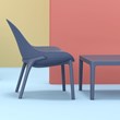 Compamia Sky Patio Chair in Dark Gray