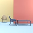 Compamia Sky Patio Chair in Dark Gray