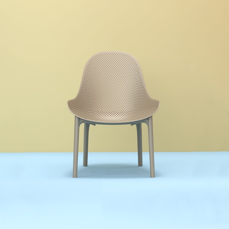 Compamia Sky Patio Chair in Taupe