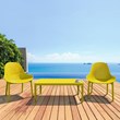 Compamia Sky Patio Chair in Yellow