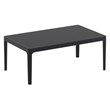 Compamia Sky 3 Piece Patio Conversation Set in Black