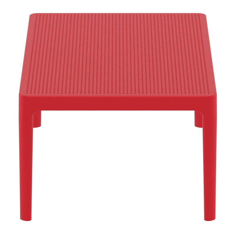 Compamia Sky Patio Coffee Table in Red