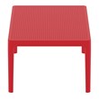 Compamia Sky Patio Coffee Table in Red