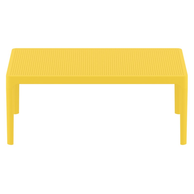 Compamia Sky Patio Coffee Table in Yellow