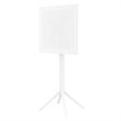 Sky 24 inch Square Folding Bar Table in White finish