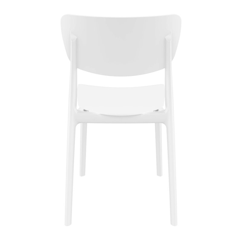 Compamia Monna Indoor Outdoor Dining Chair in White