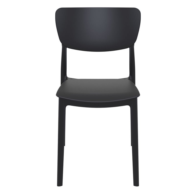 Compamia Monna Outdoor Dining Chair in Black