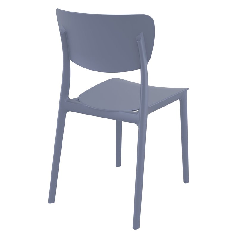 Compamia Monna Outdoor Dining Chair in Dark Gray