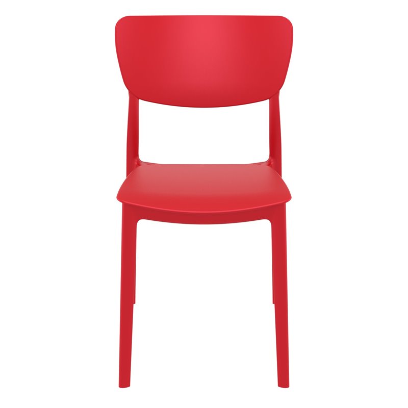 Compamia Monna Outdoor Dining Chair in Red