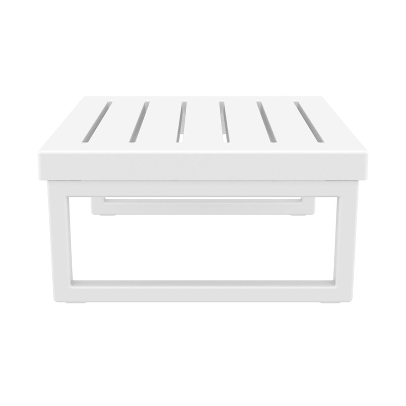 Mykonos Square Coffee Table White