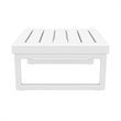Mykonos Square Coffee Table White