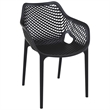 Air XL Extension Dining Set 5 Piece Black