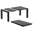 Compamia 5 Piece Air Extension Dining Set in Black
