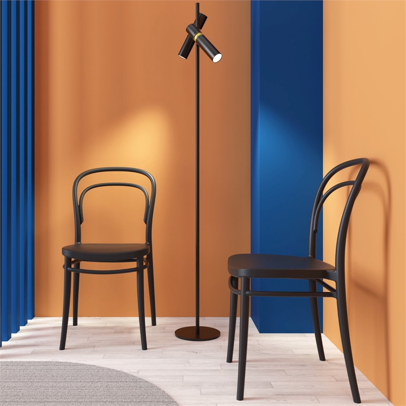 Compamia Marie Resin Outdoor Chair Black