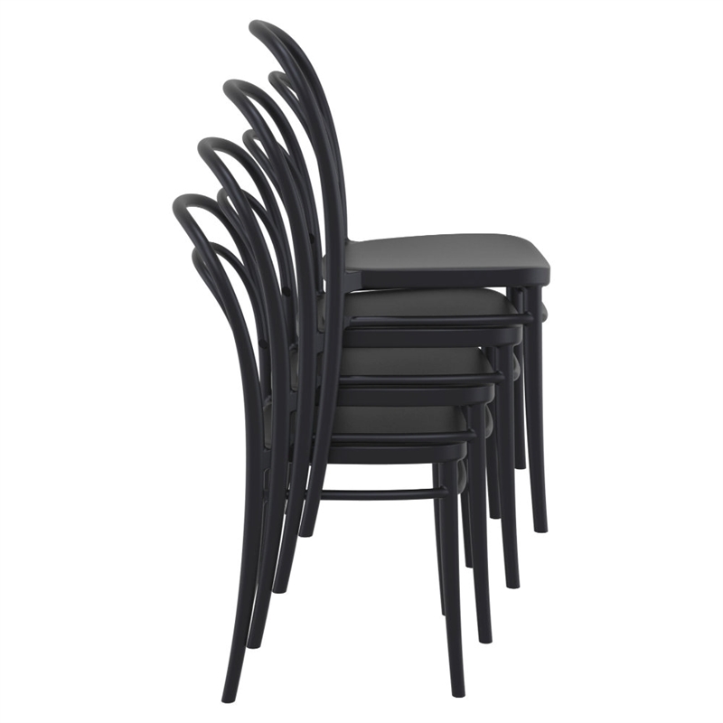Compamia Marie Resin Outdoor Chair Black
