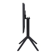 Compamia Marie 3 Piece Bistro Set in Black