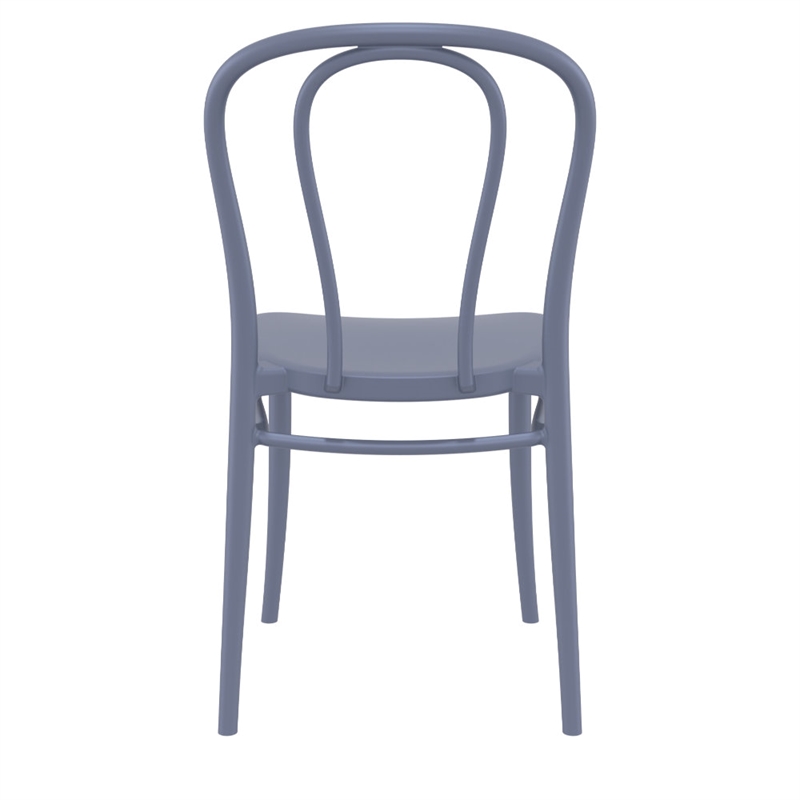 Compamia Victor Resin Outdoor Chair Dark Gray
