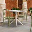 Compamia Victor XL Resin Outdoor Arm Chair Olive Green