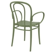 Compamia Victor XL Resin Outdoor Arm Chair Olive Green