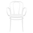 Compamia Victor XL Resin Outdoor Arm Chair White