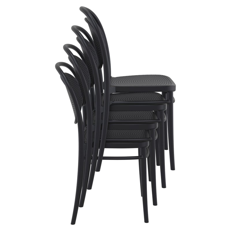 Compamia Marcel Resin Outdoor Chair Black