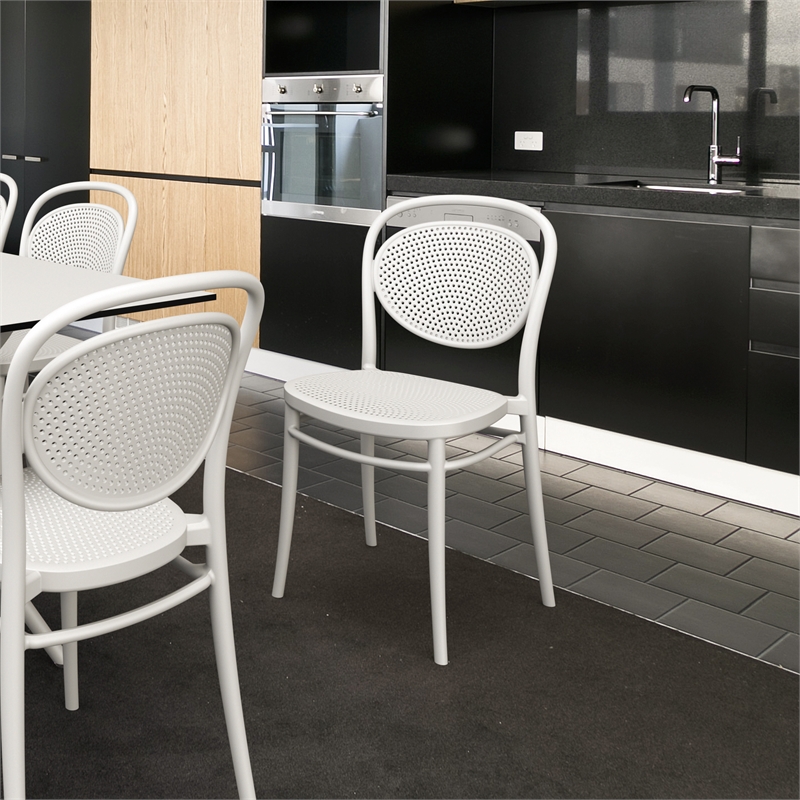 Compamia Marcel Resin Outdoor Chair White