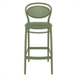 Compamia Marcel Contemporary Resin Indoor/Outdoor Bar Stool Olive Green