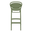Compamia Marcel Contemporary Resin Indoor/Outdoor Bar Stool Olive Green