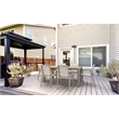 Compamia Pacific Sling Arm Chair in Taupe
