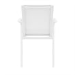 Compamia Pacific Sling Arm Chair in White