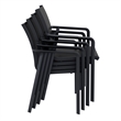 Compamia Pacific 5 Piece Sling Dining set in Black