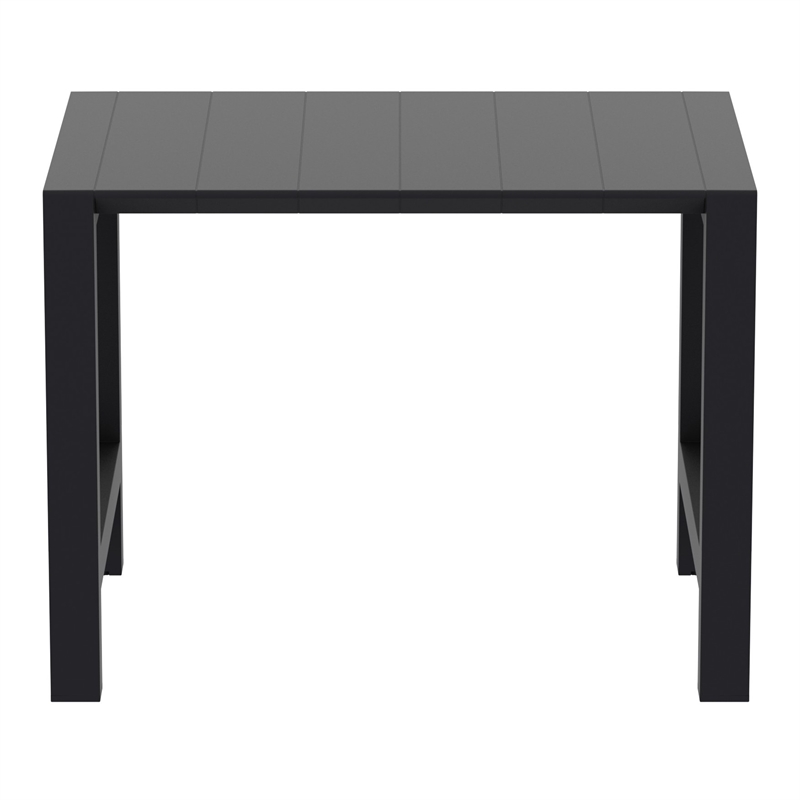 Compamia Vegas 39 inch to 55 inch Extendable Bar Table Black