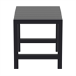 Compamia Vegas 39 inch to 55 inch Extendable Bar Table Black