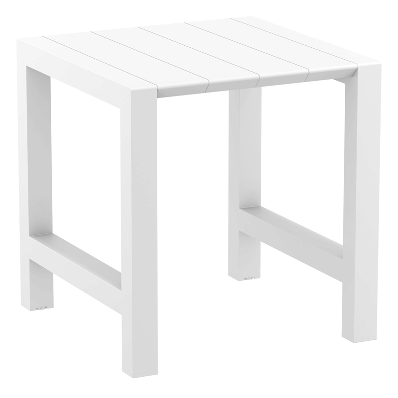 Compamia Vegas 39 inch to 55 inch Extendable Bar Table White